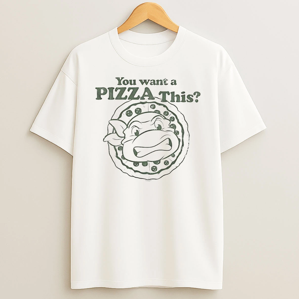 Teenage Mutant Ninja Turtles You Want A Pizza This Circle T Shirt