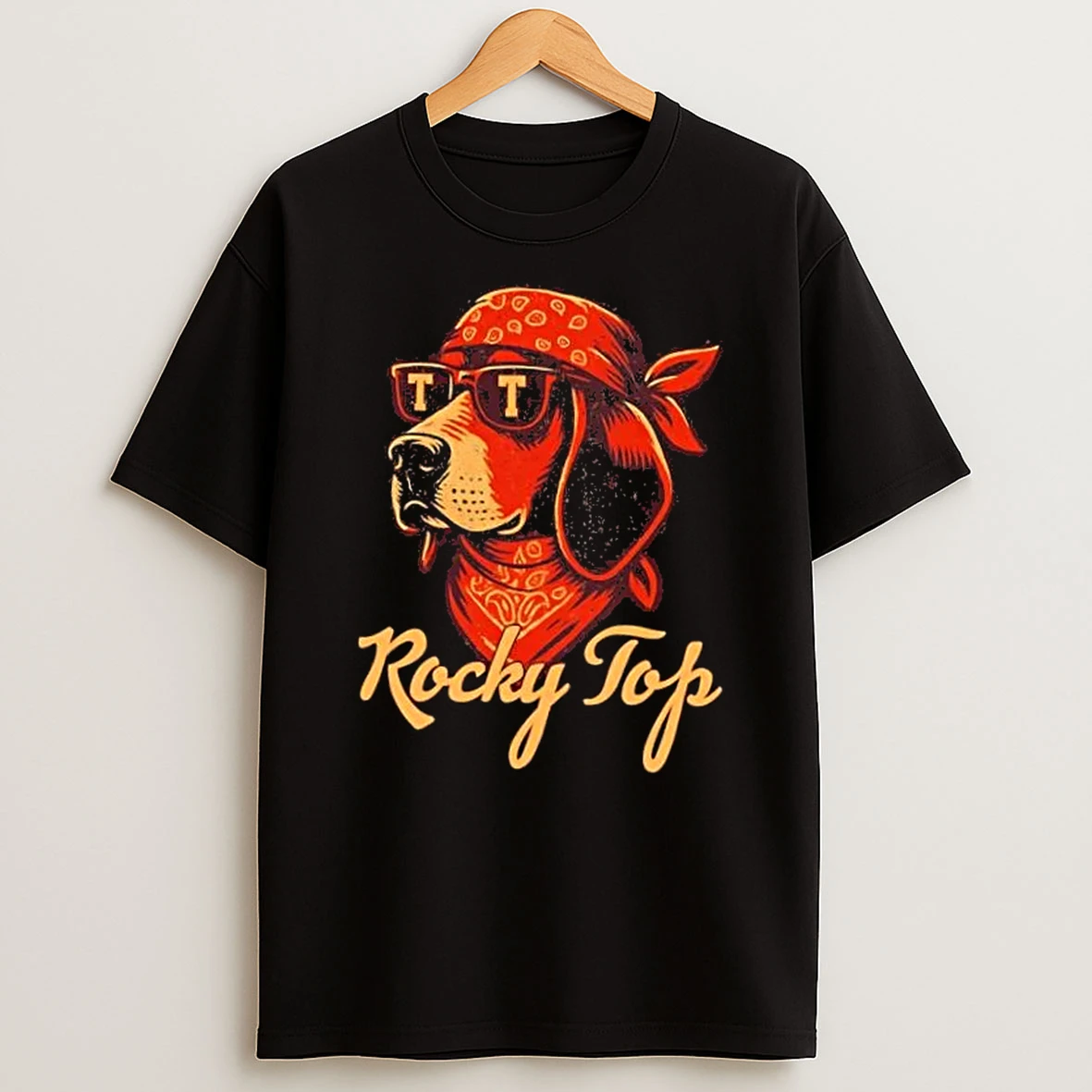 Tennessee Dog Rocky Top Fan T Shirt
