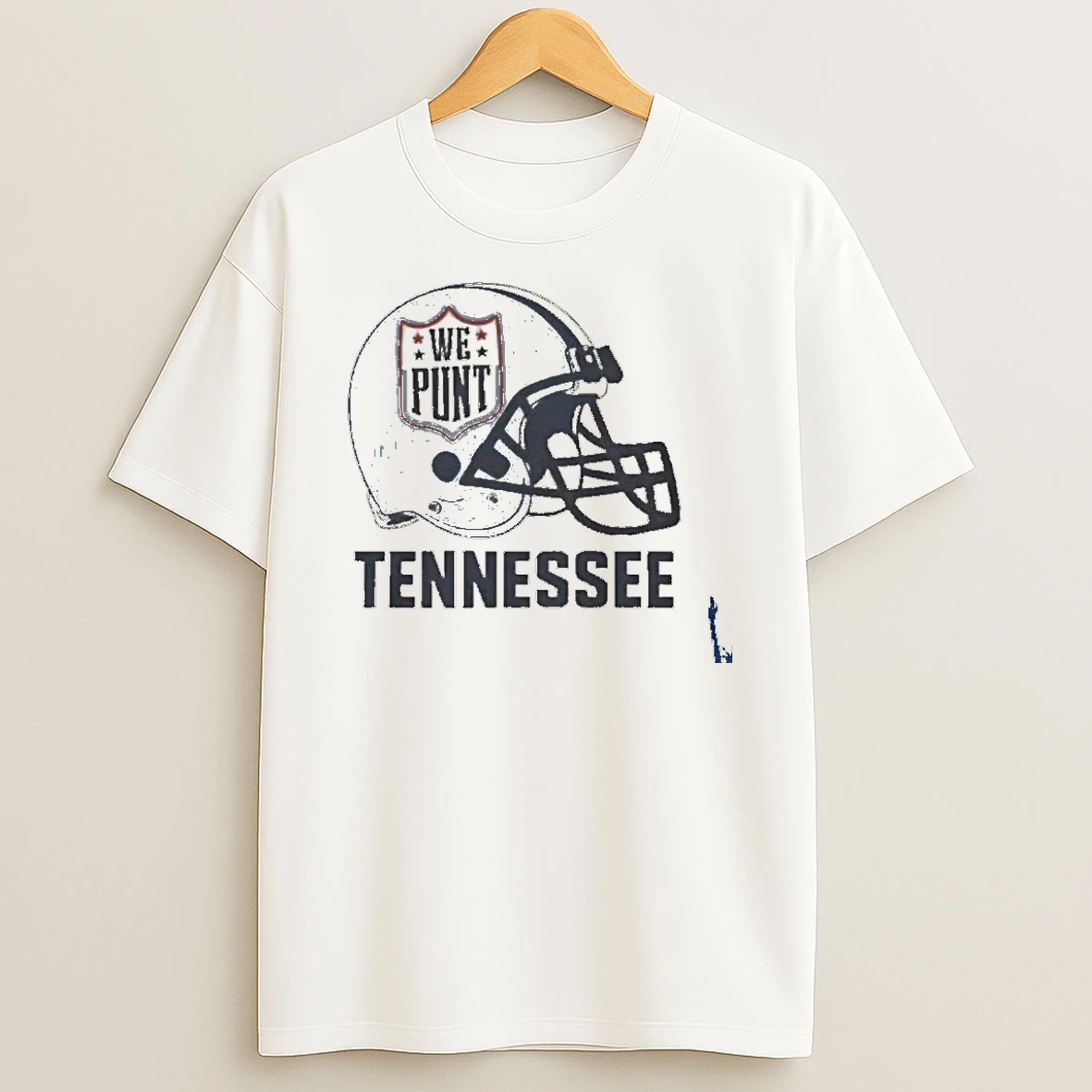 Tennessee Titans Helmet We Punt T Shirt