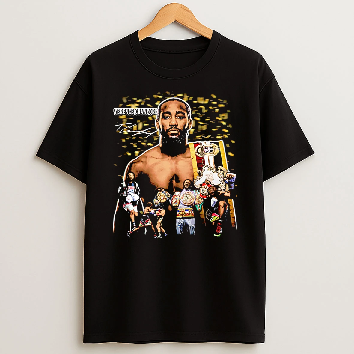 Terence Crawford Pound 4 Pound Signature Graphic T Shirt
