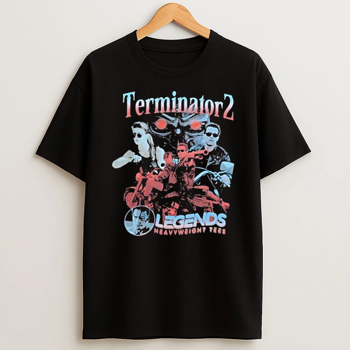 Terminator 2 John Connor Movie Graphic T Shirt
