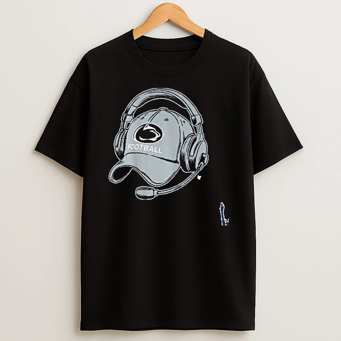 Terry Smith Coachs Hat And Headset T Shirt