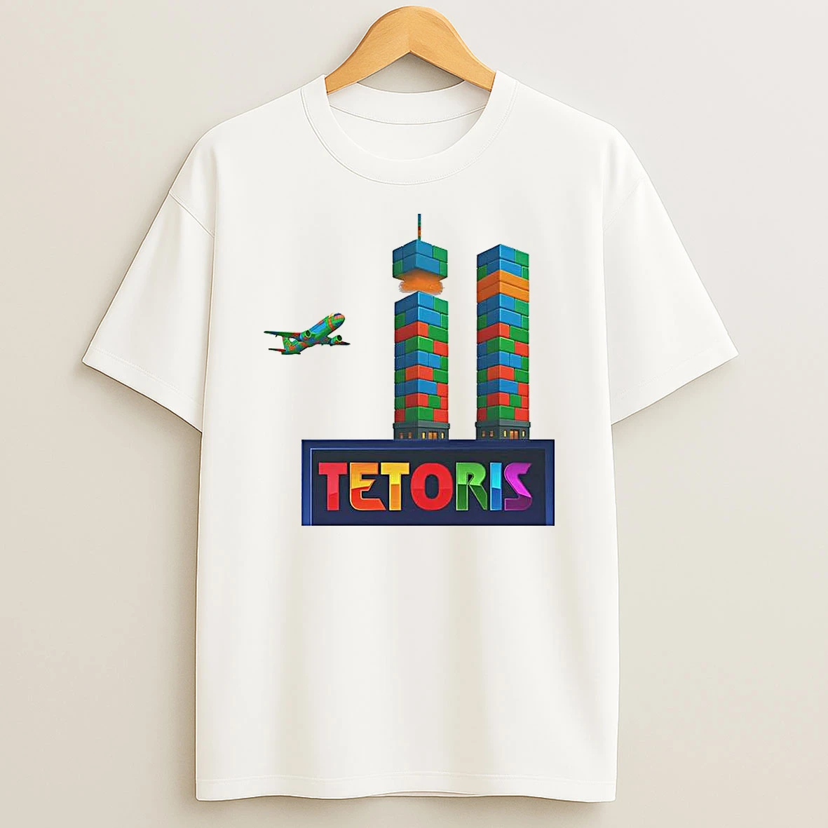 Tetoris 9 11 Twin Towers Parody T Shirt