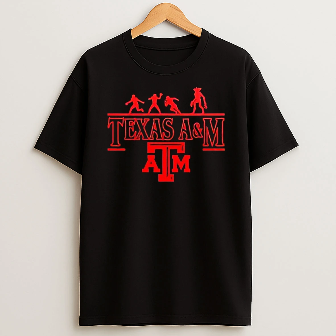 Texas A And M Aggies Football X Stranger Things 2025 T Shirt