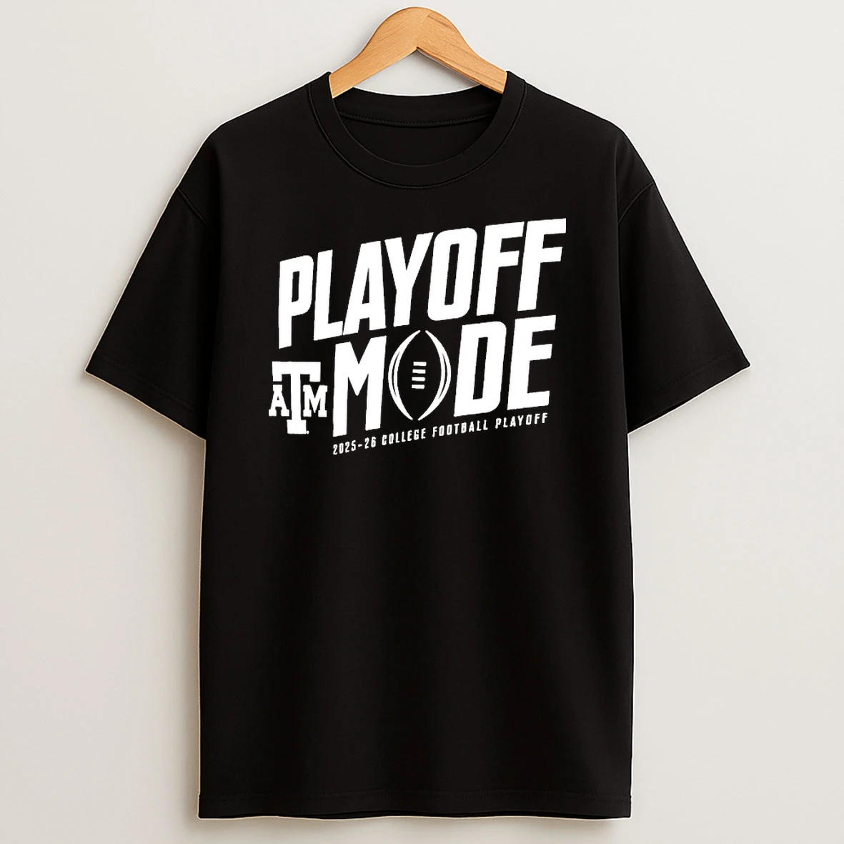 Texas Am Aggies 2025 26 College Football Playoff Pass Protection T Shirt