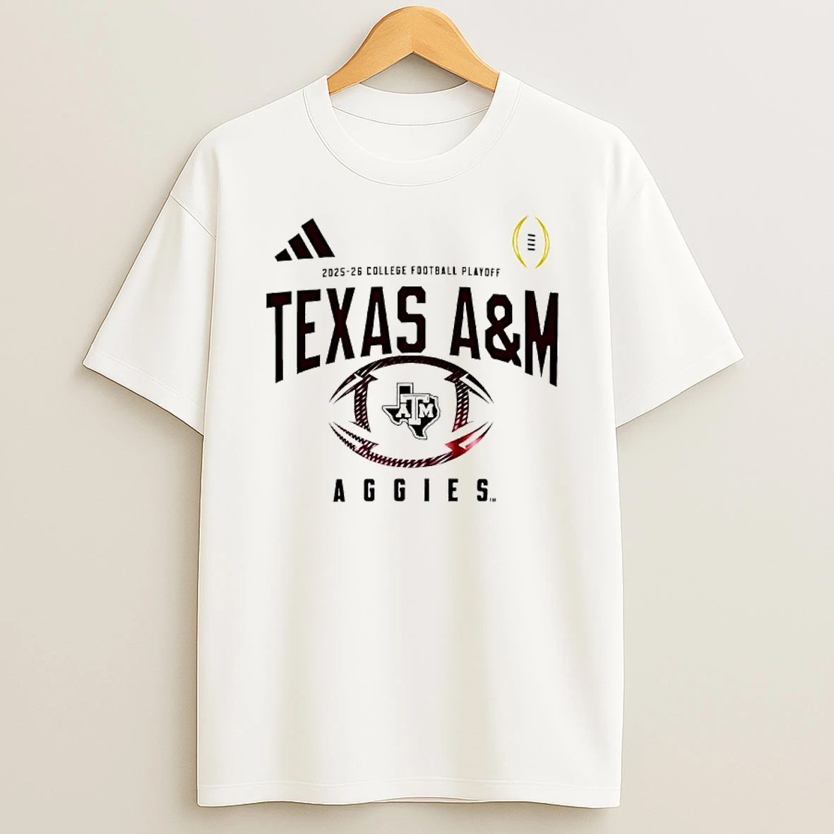Texas Am Aggies 2025 26 College Football Playoffs T Shirt