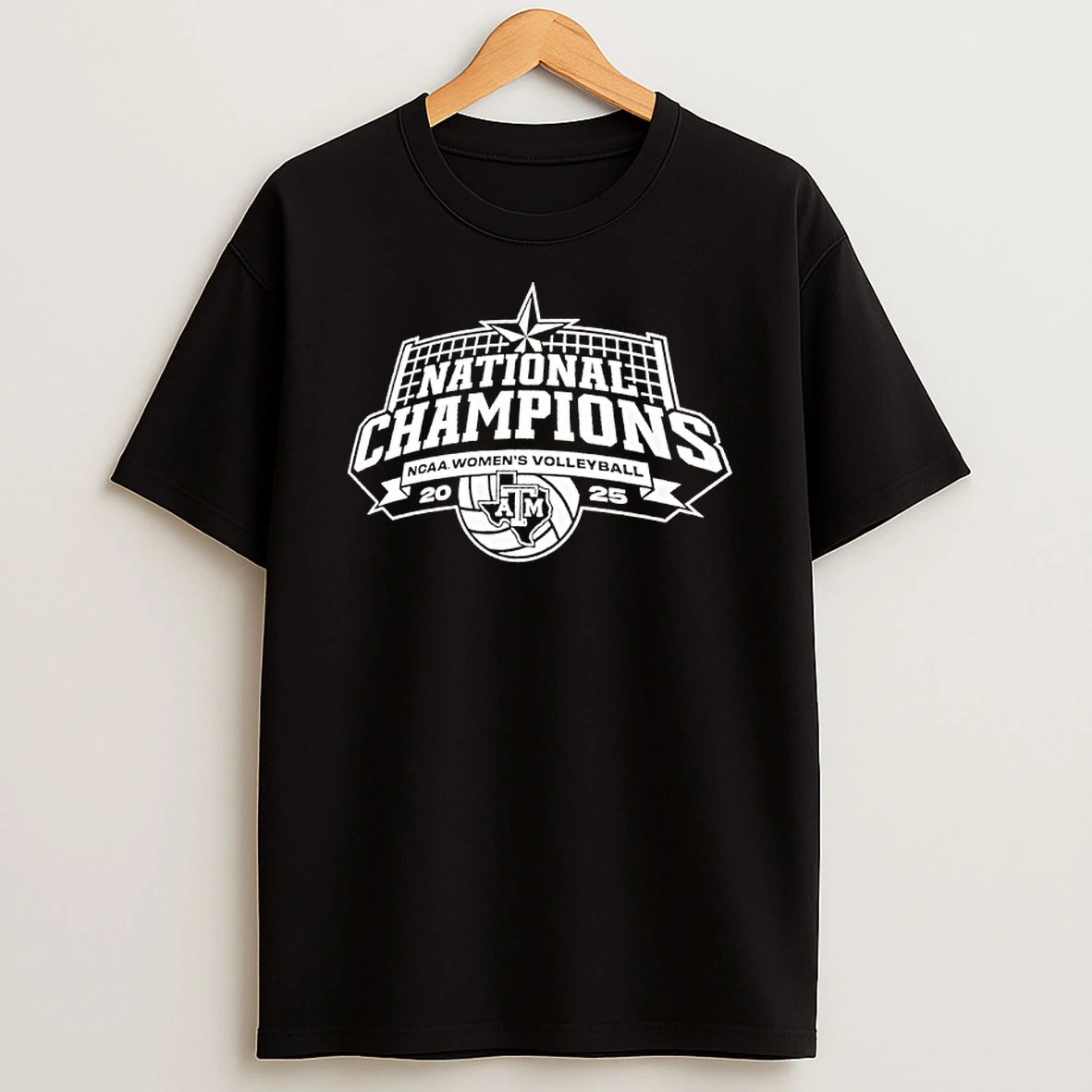 Texas Am Aggies 2025 Volleyball National Championship T Shirt