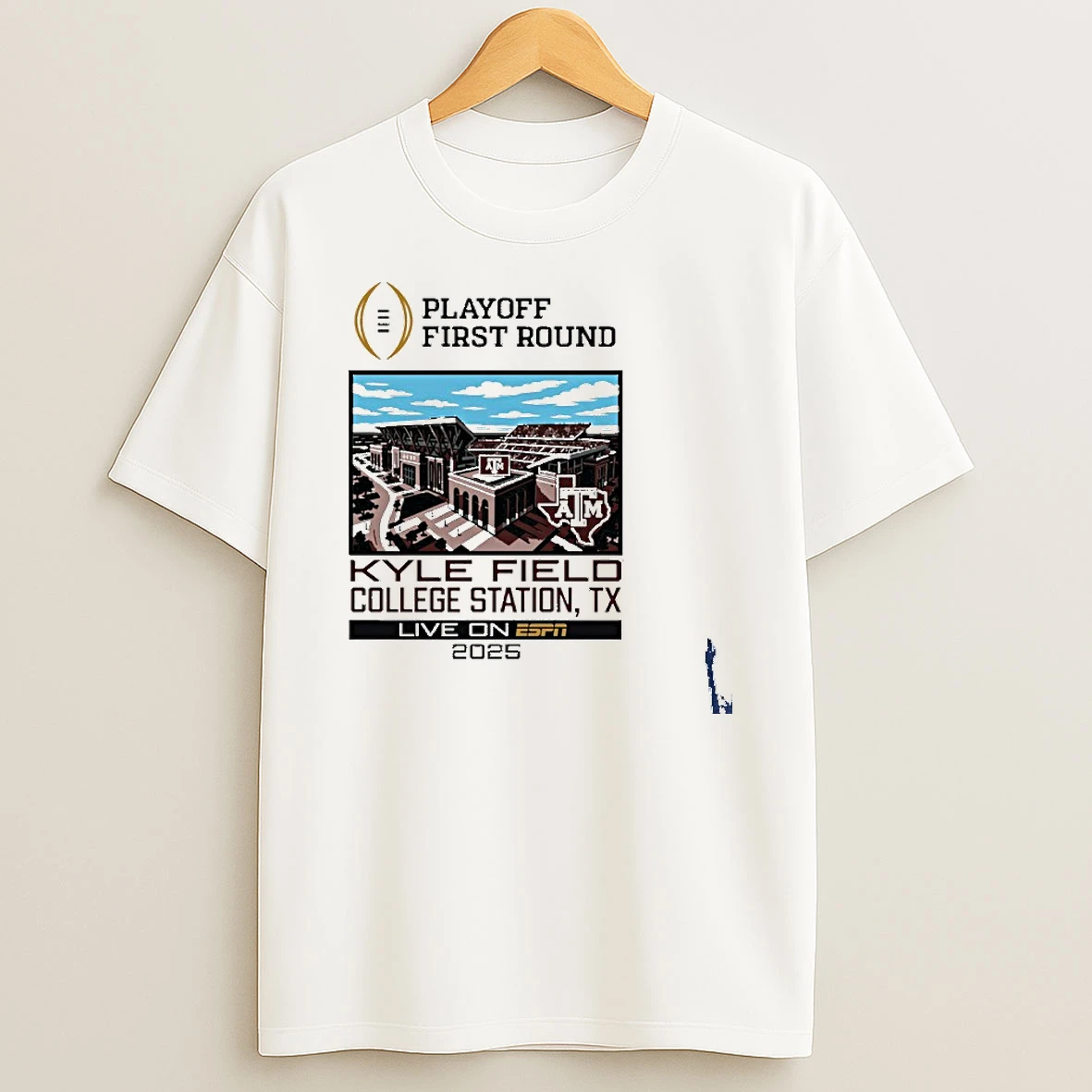 Texas Am Aggies Cfp 1st Round Live From Kyle Field T Shirt