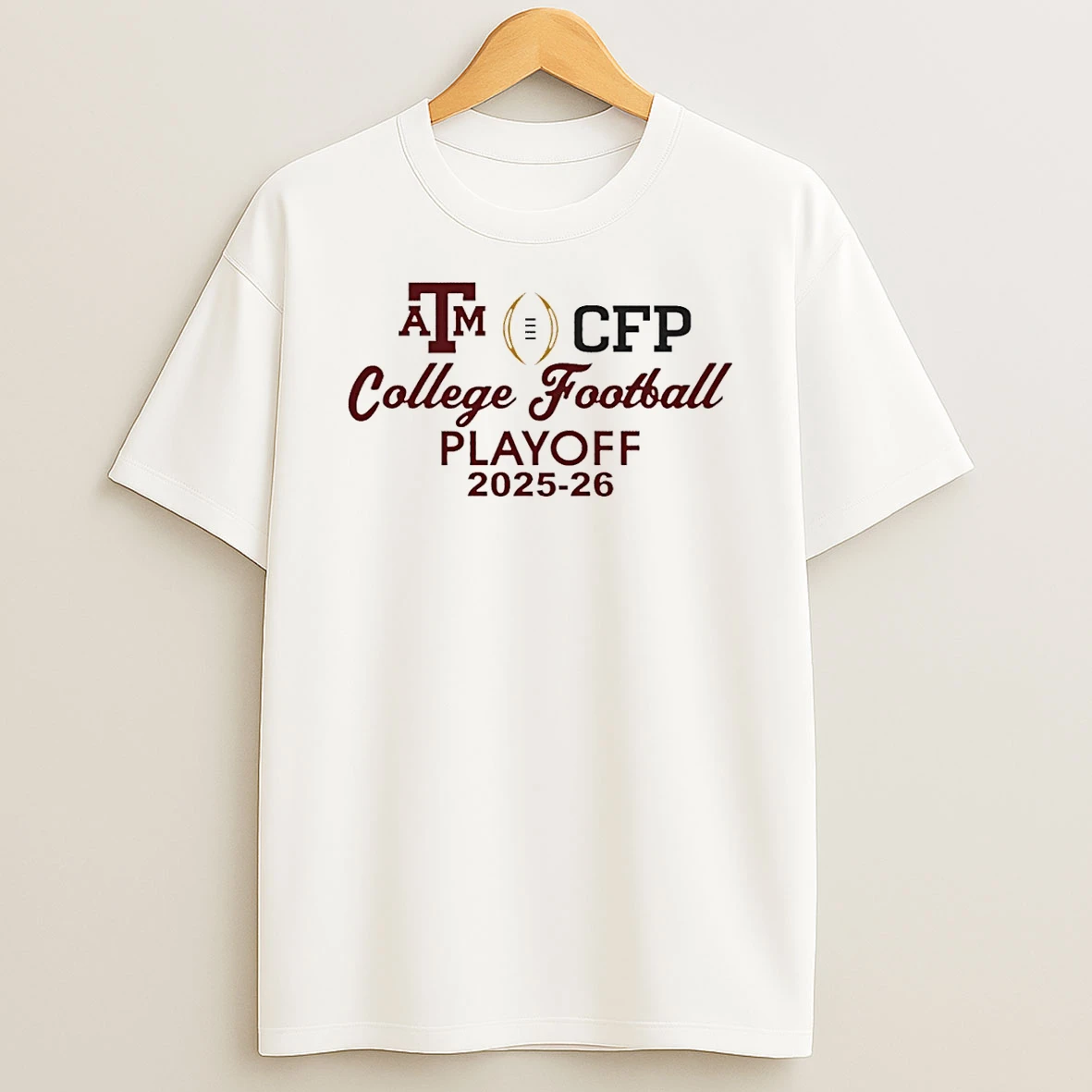 Texas Am Aggies Cfp College Football Playoff 2025 26 T Shirt