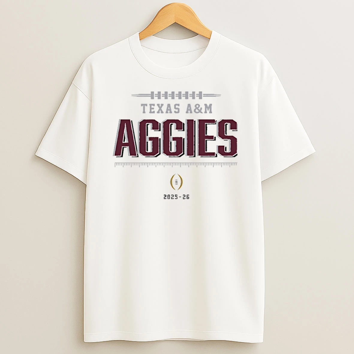 Texas Am Aggies College Football Playoff 2025 26 Playoff Bound T Shirt