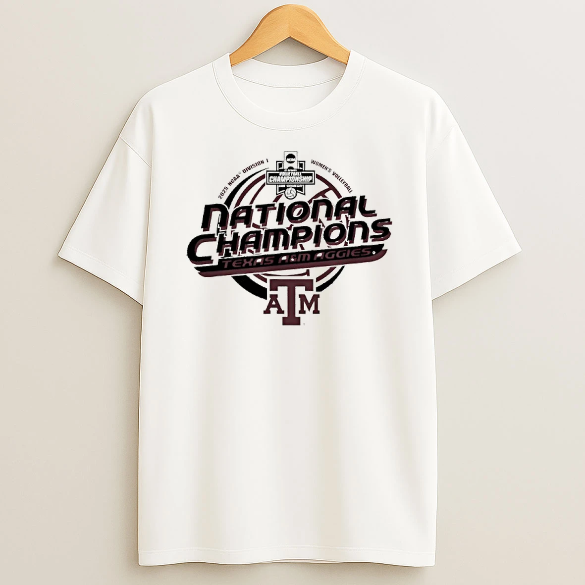 Texas Am Aggies National Champs 2025 Volleyball T Shirt