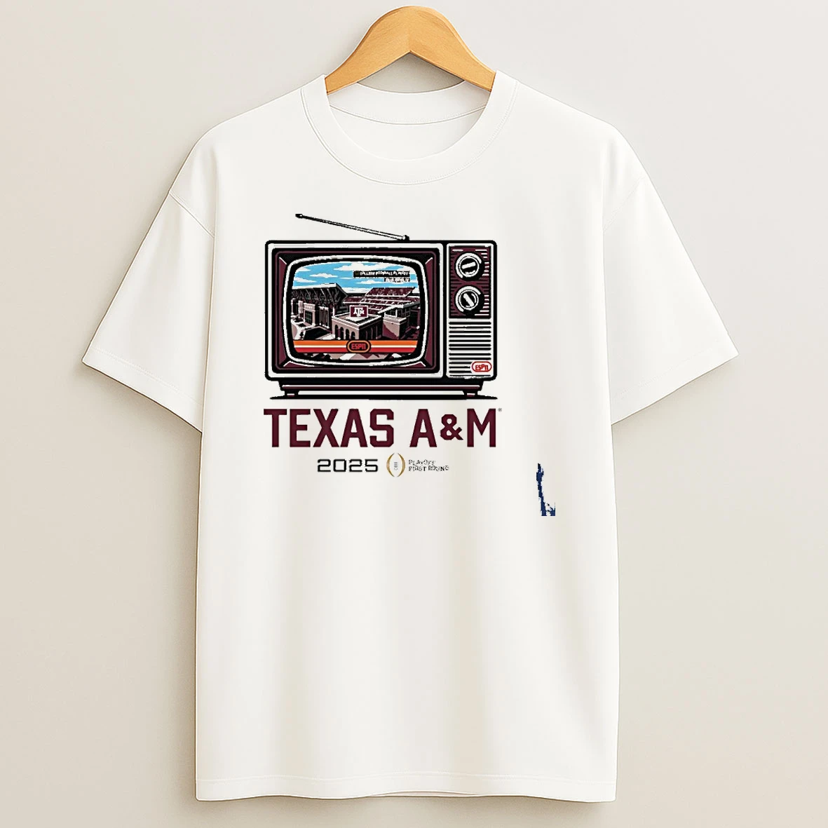 Texas Am Aggies Tv Stadium Cfp 1st Round T Shirt