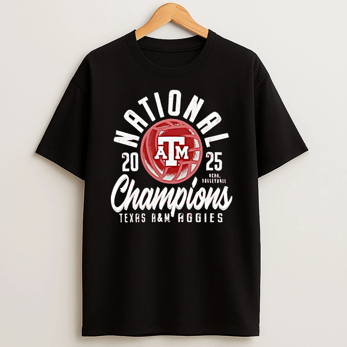 Texas Am Aggies Womens 2025 Volleyball National Champions T Shirt