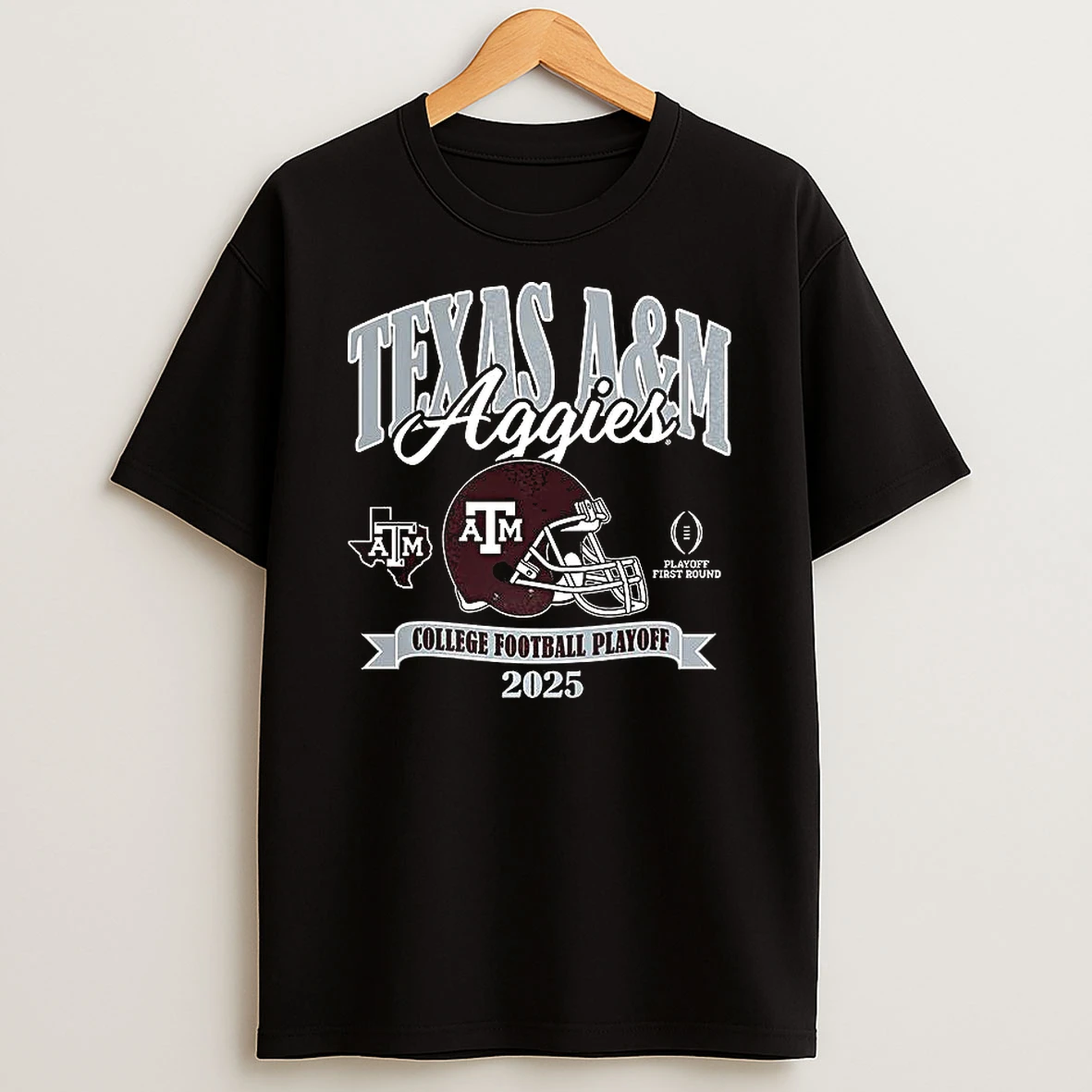 Texas Am College Football Playoff 2025 Helmet T Shirt