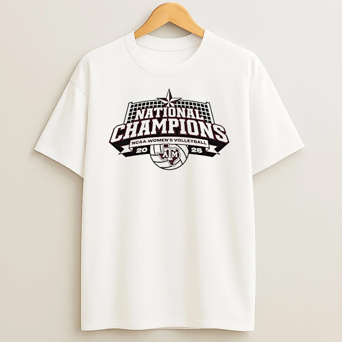 Texas Am National Champions Volleyball T Shirt
