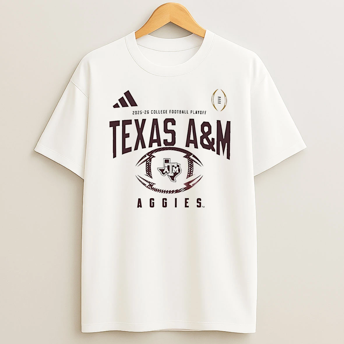 Texas Am Playoff College Football Playoff 2026 Bound T Shirt