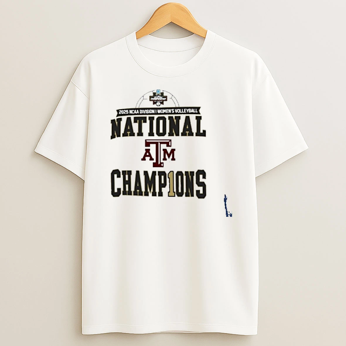 Texas Am Aggies 2025 Ncaa Division I Womens Volleyball National Champions T Shirt