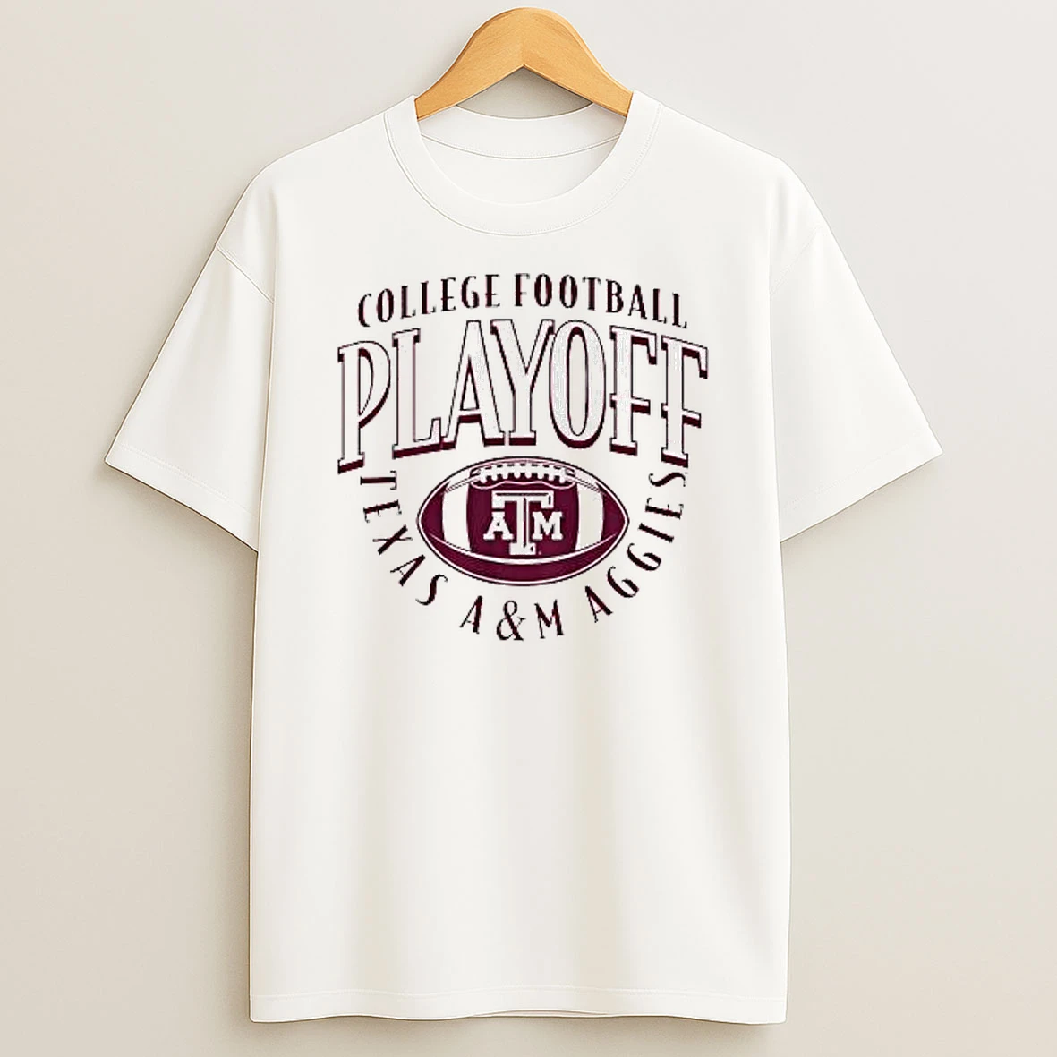 Texas Am Aggies Football 2025 Cfp Curve T Shirt