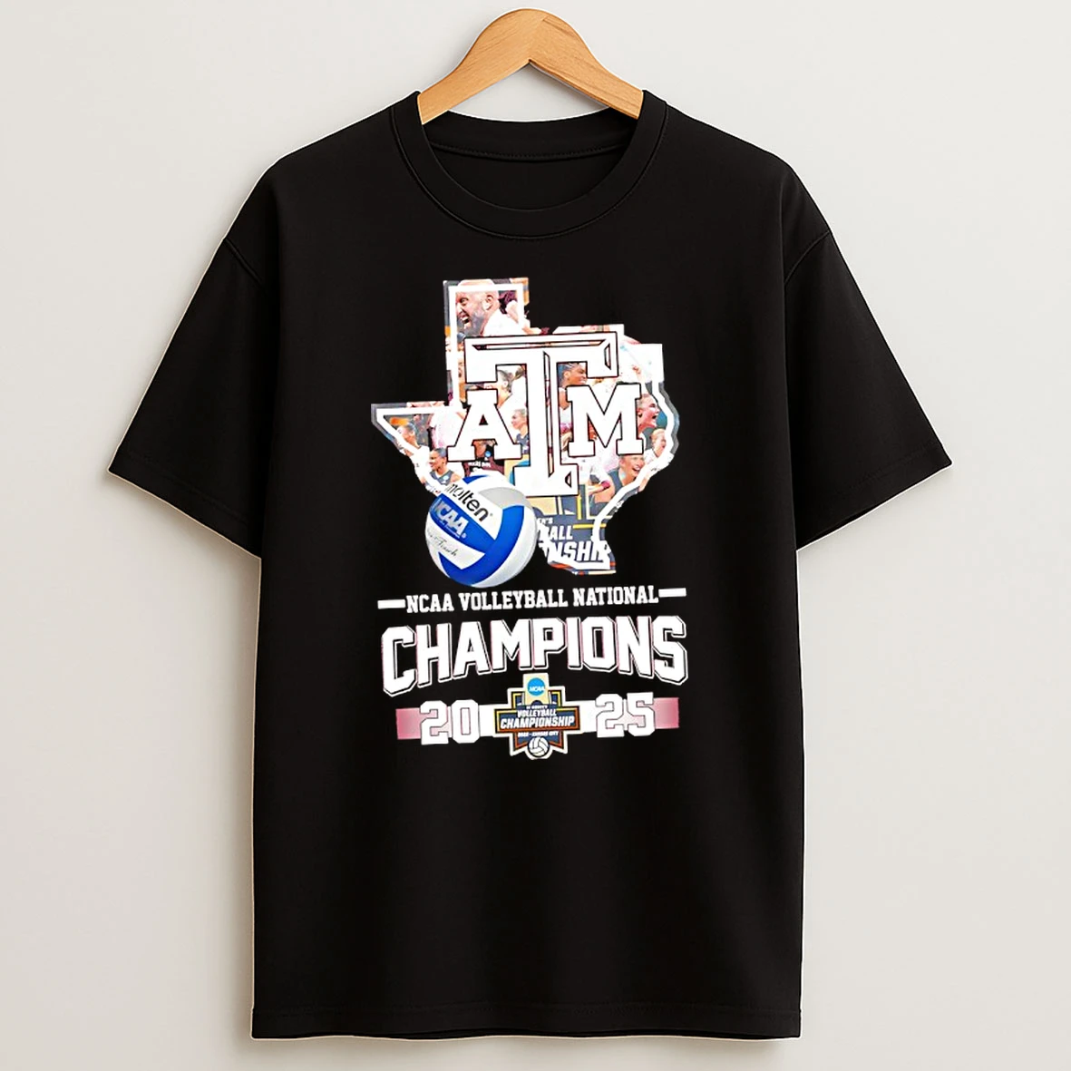 Texas Am Aggies Ncaa Voleyball National Champions 2025 T Shirt