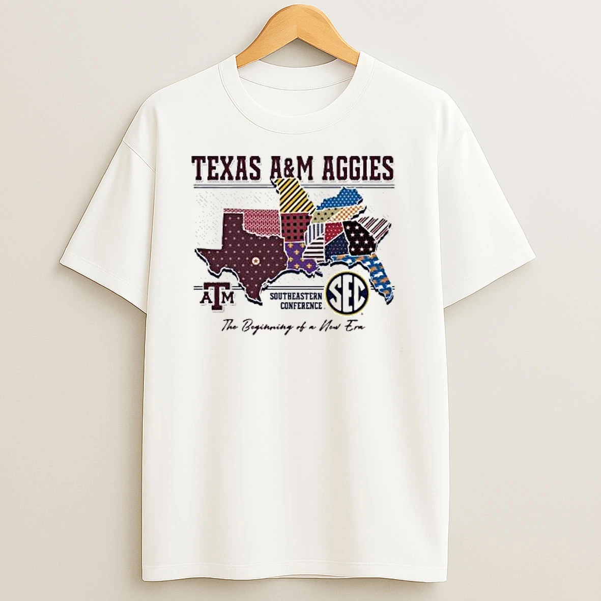 Texas Am Aggies Southeastern Conference The Beginning Of A New Era T Shirt