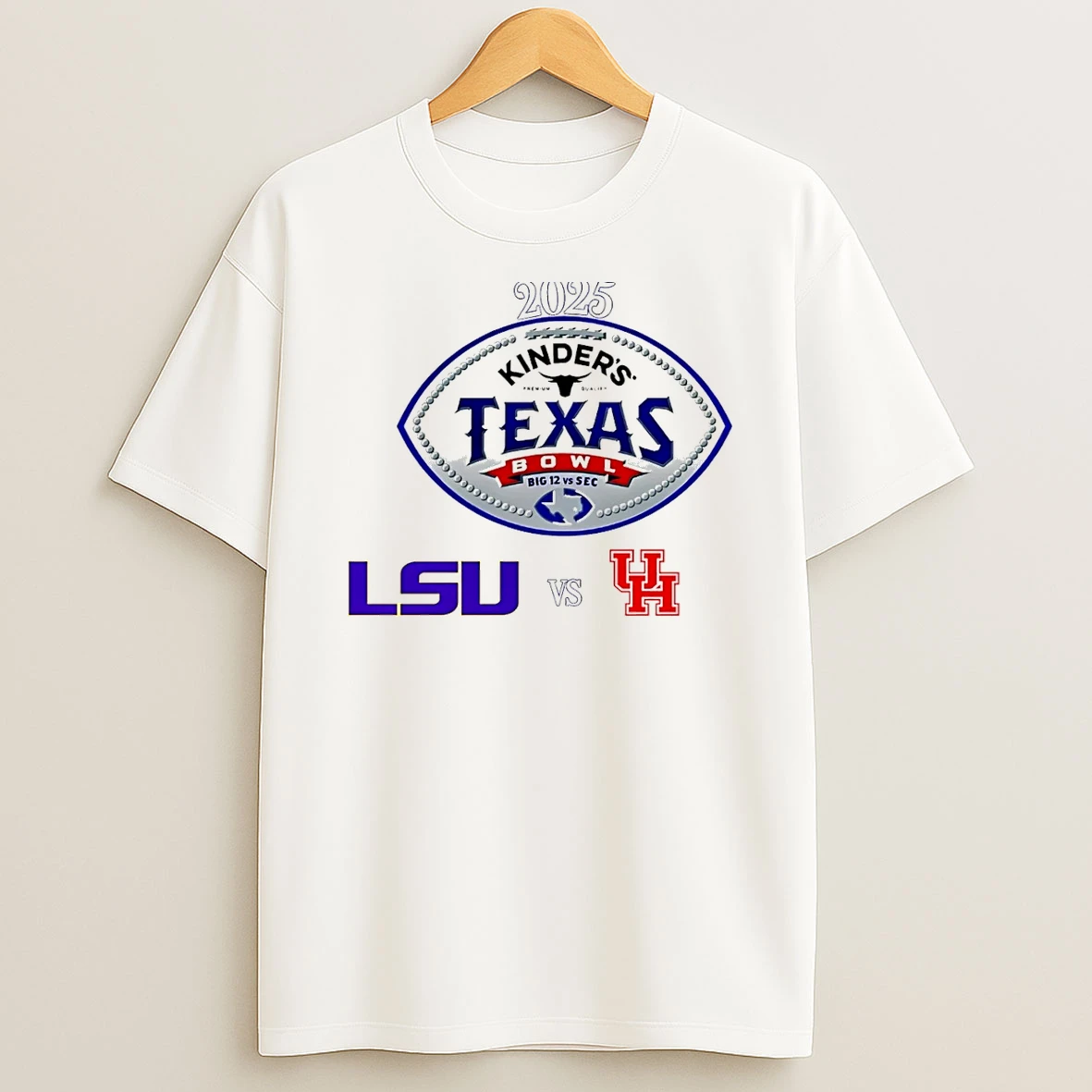 Texas Bowl 2025 Lsu Vs Houston T Shirt