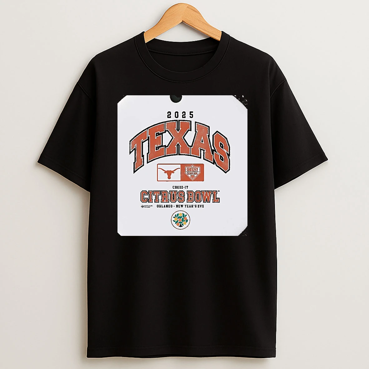 Texas Longhorns 2025 Cheez It Citrus Bowl Orlando Christmas T Shirt