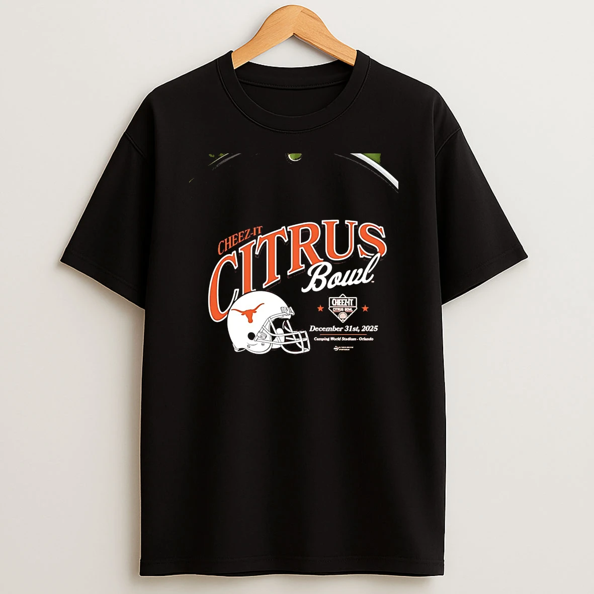 Texas Longhorns 2025 Cheez It Citrus Bowl Helmet Chriast T Shirt