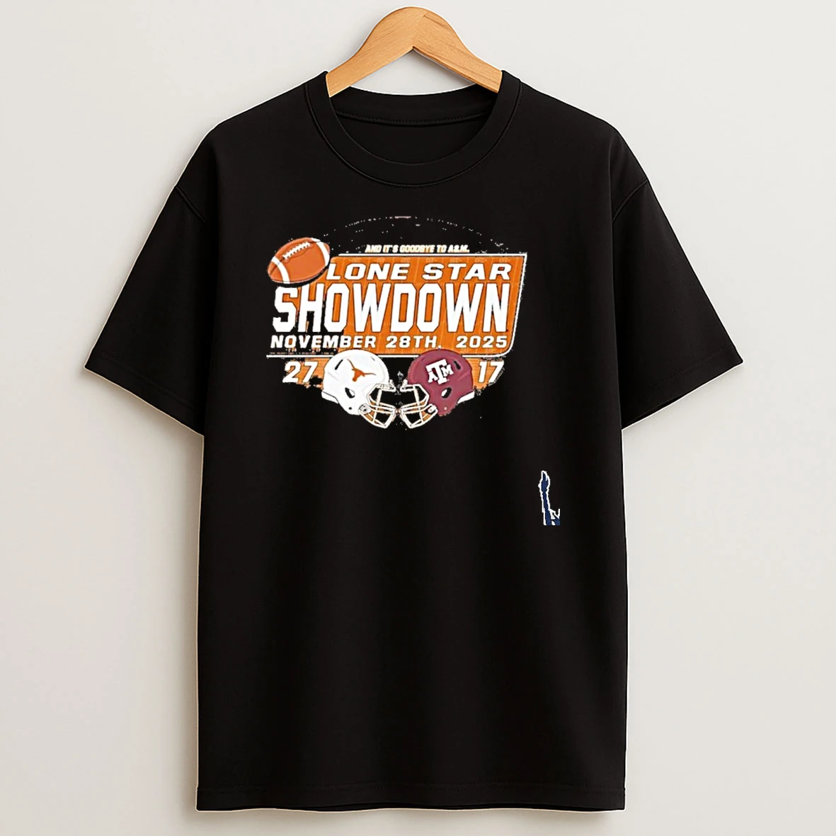 Texas Longhorns 27 17 Texas Am Aggies 2025 T Shirt