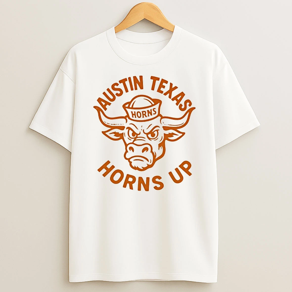 Texas Longhorns Austin Texas Horns Up T Shirt
