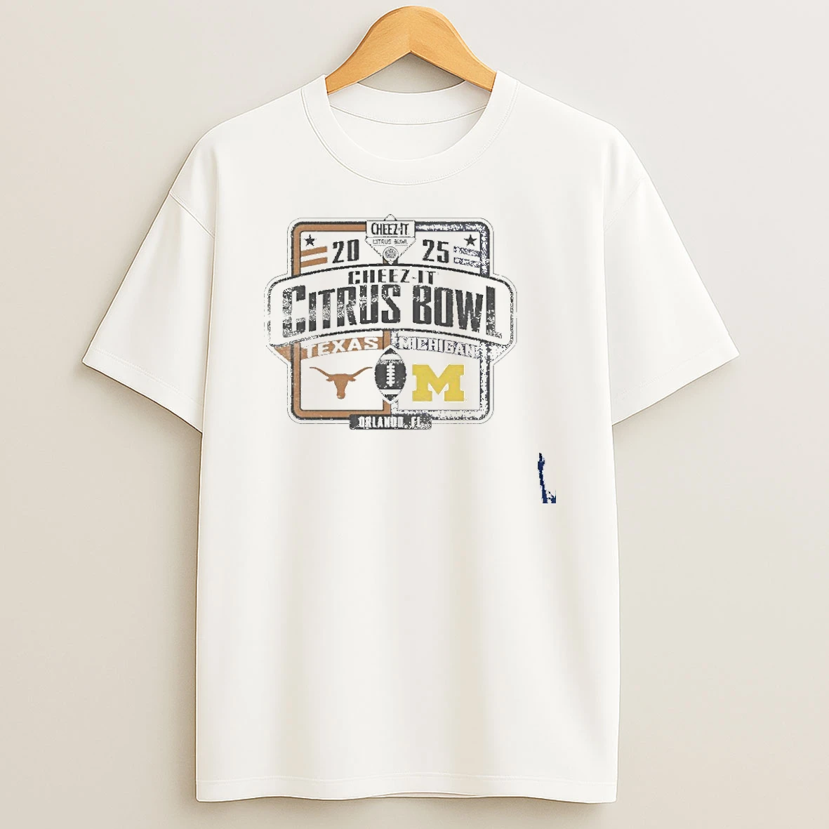 Texas Longhorns Citrus Bowl Game Dueling Vs Michigan T Shirt