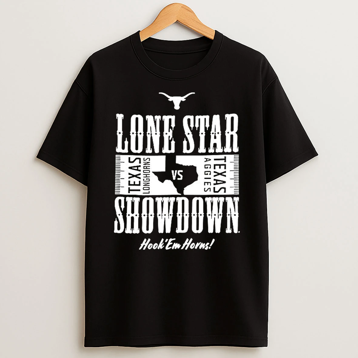 Texas Longhorns Hook Em Horns Champion Lone Star Showdown T Shirt