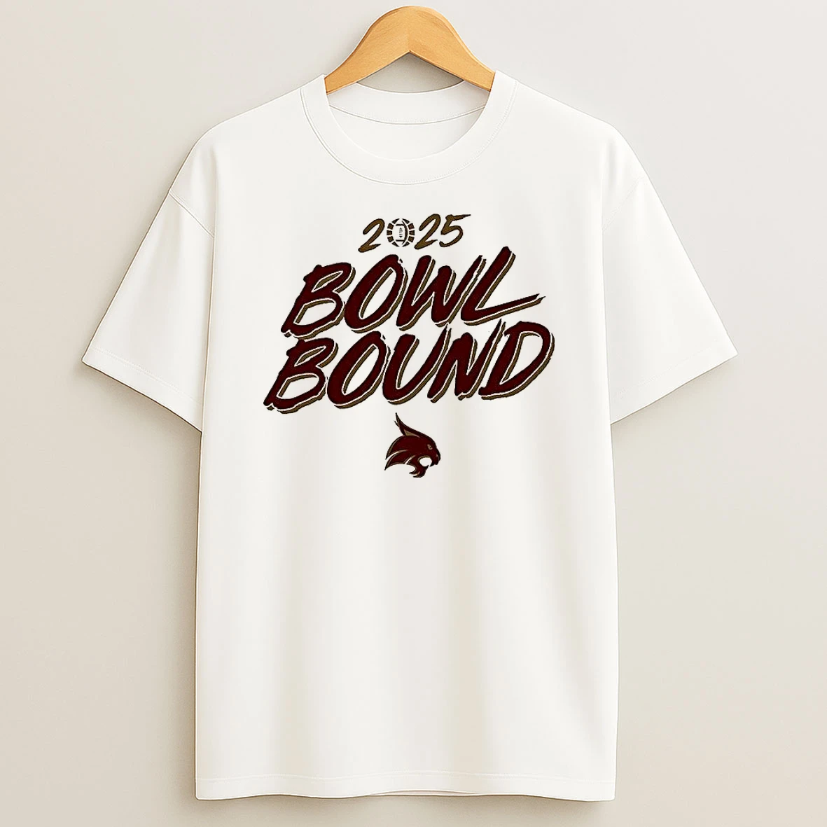 Texas State Bobcats 2025 Bowl Bound T Shirt