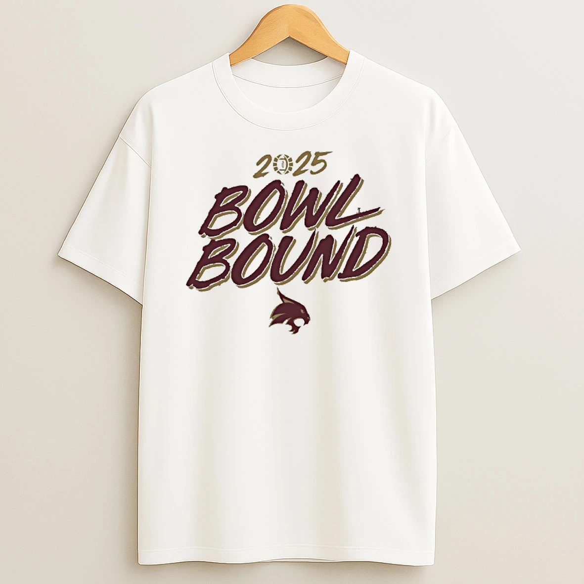 Texas State Bobcats 2025 Bowl Season Bound T Shirt