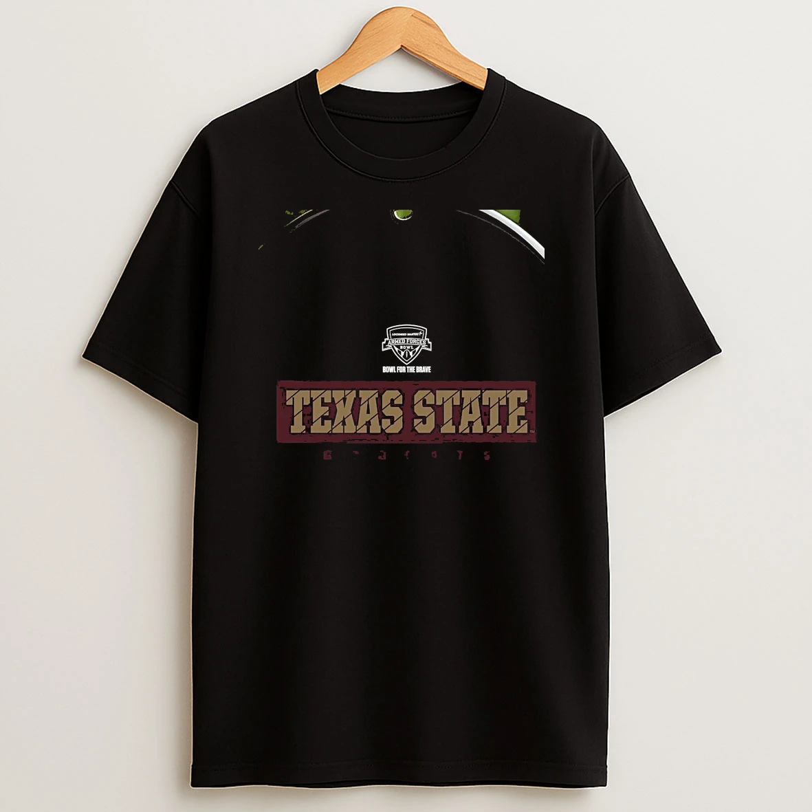 Texas State Bobcats 2026 Armed Forces Bowl Chriast T Shirt