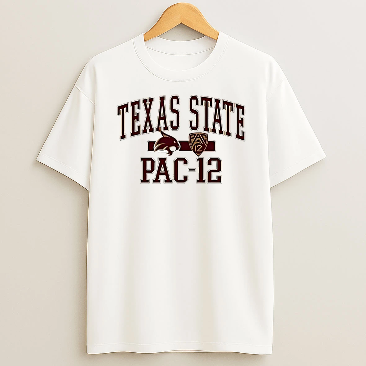 Texas State Fort Worth 2026 2027 Pac 12 T Shirt