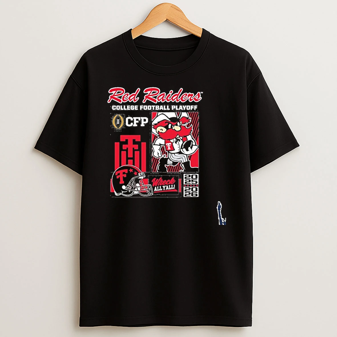 Texas Tech 2025 Cfp Crew All Yall T Shirt