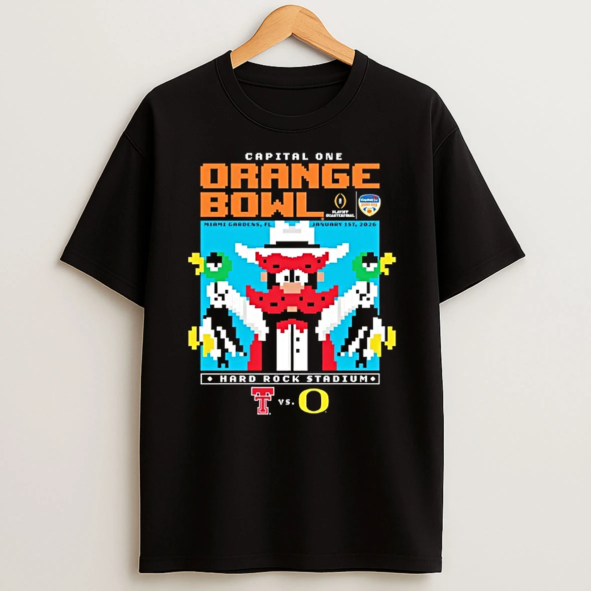 Texas Tech 2025 Orange Bowl Duck Hunt T Shirt