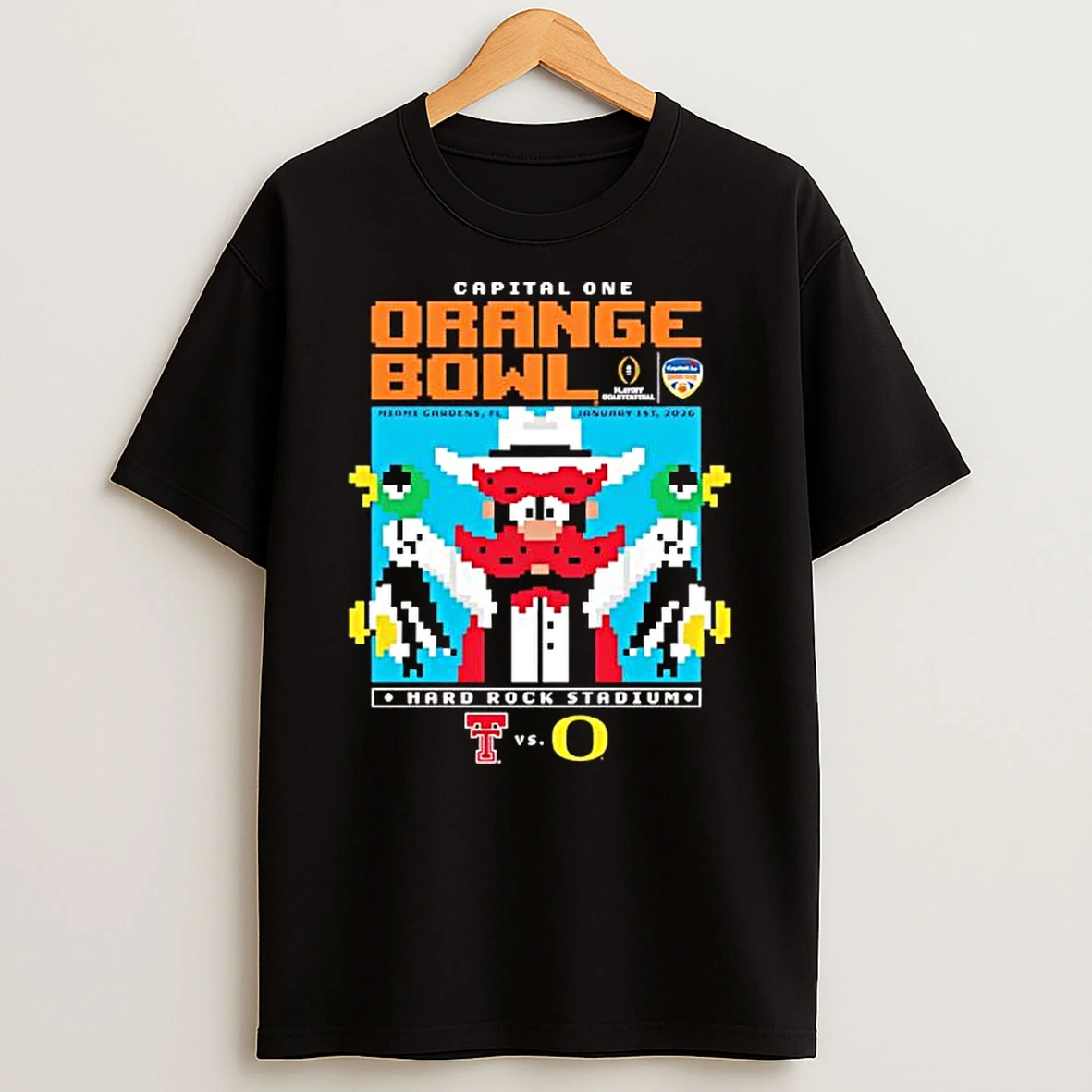 Texas Tech 2025 Orange Bowl Retro T Shirt