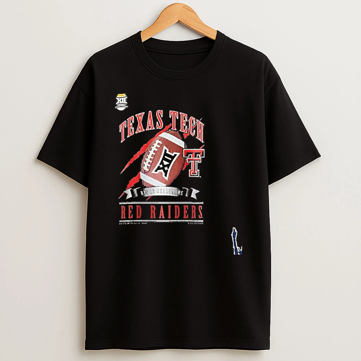 Texas Tech Ball Big 12 Champions Red Raiders T Shirt