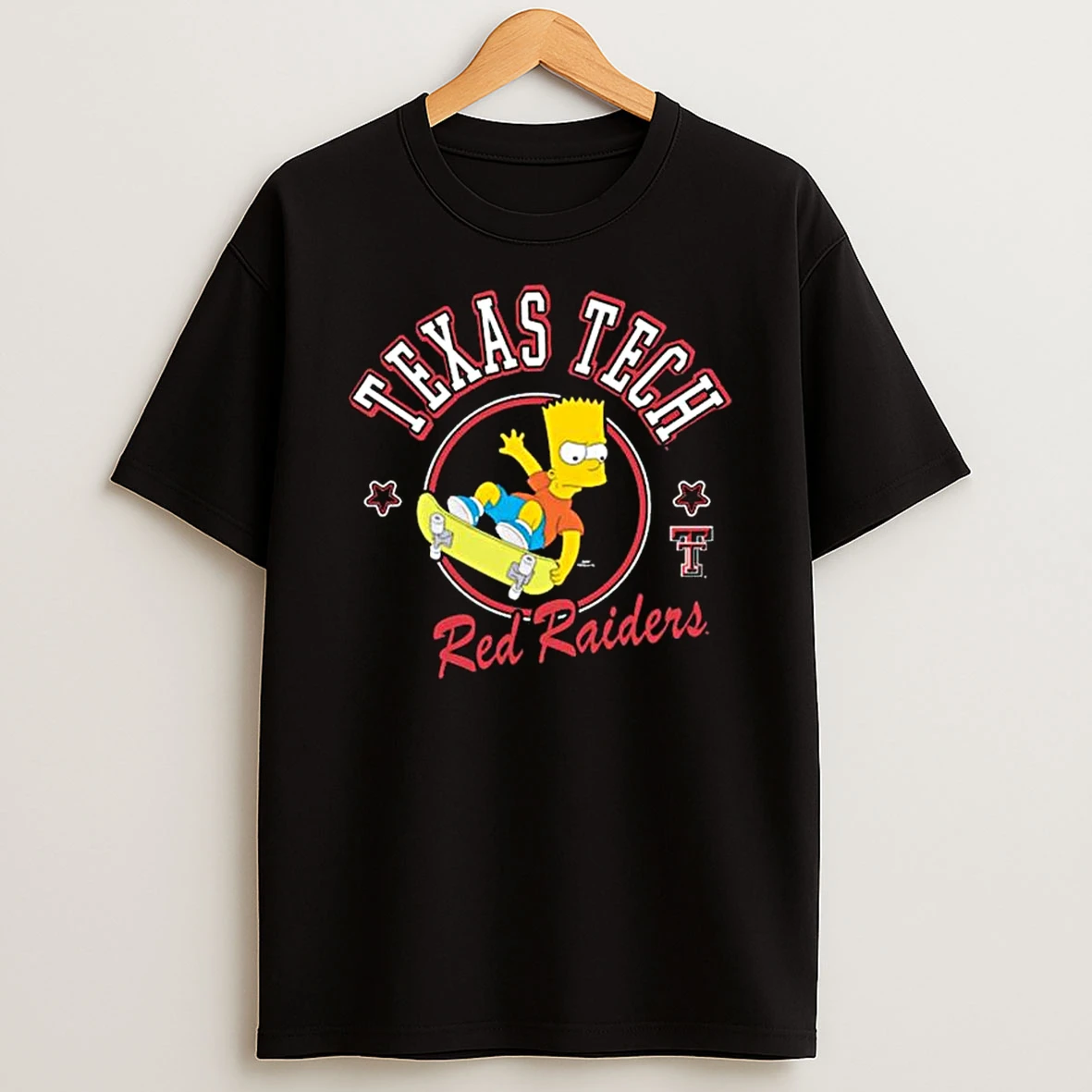 Texas Tech Bart Tricks Simpson T Shirt