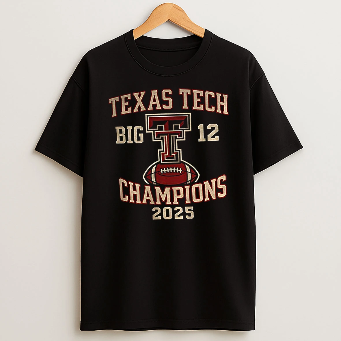 Texas Tech Big 12 Champions 2025 T Shirt