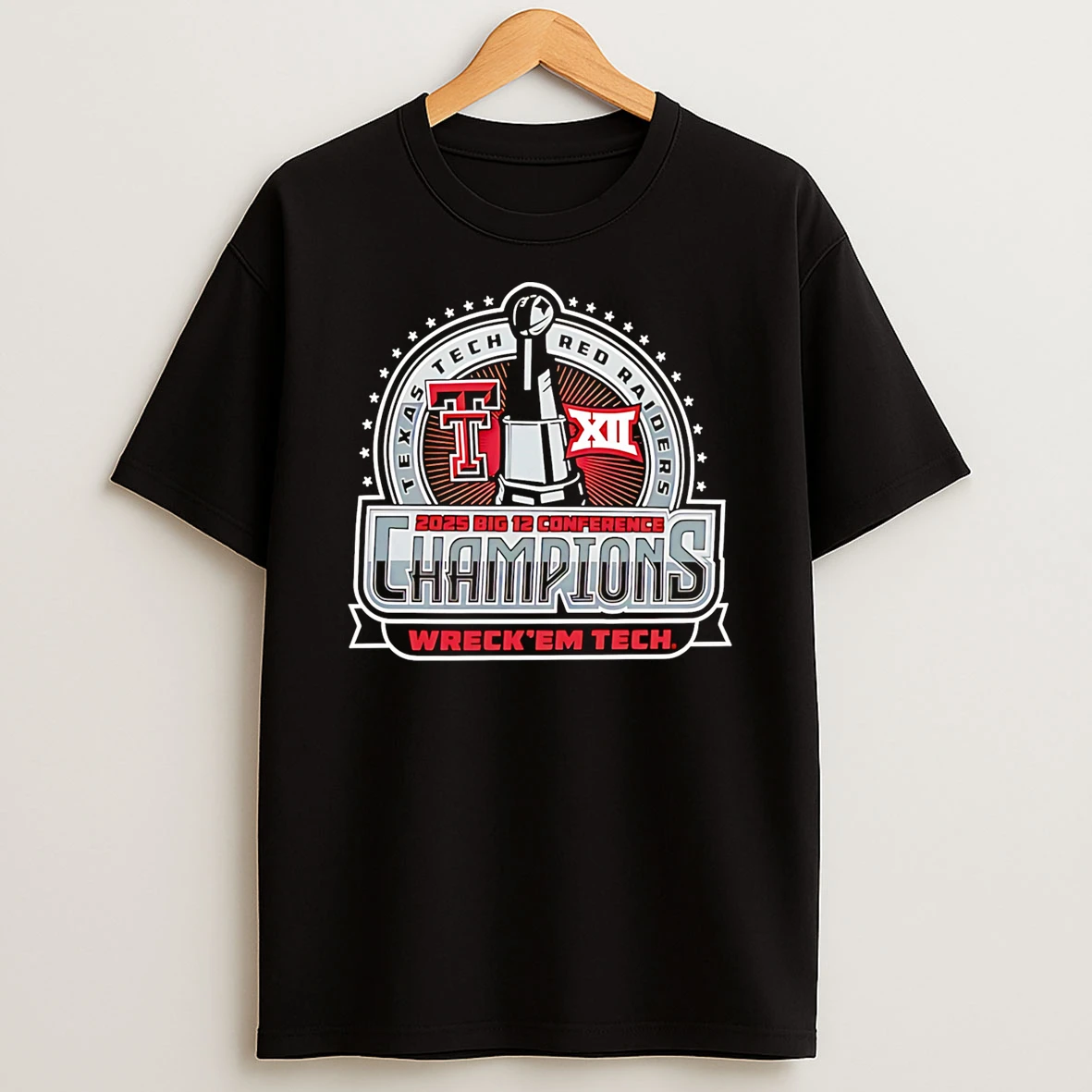 Texas Tech Big 12 Championship Wreck Em Tech T Shirt