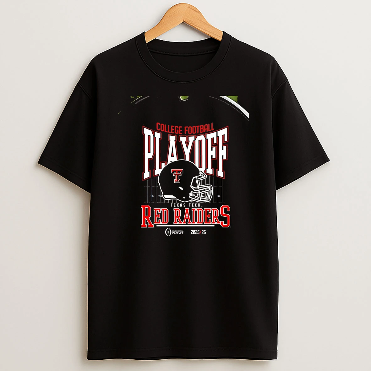 Texas Tech Red Raiders 2025 26 College Football Playoff Cfp Helmet Chriast T Shirt