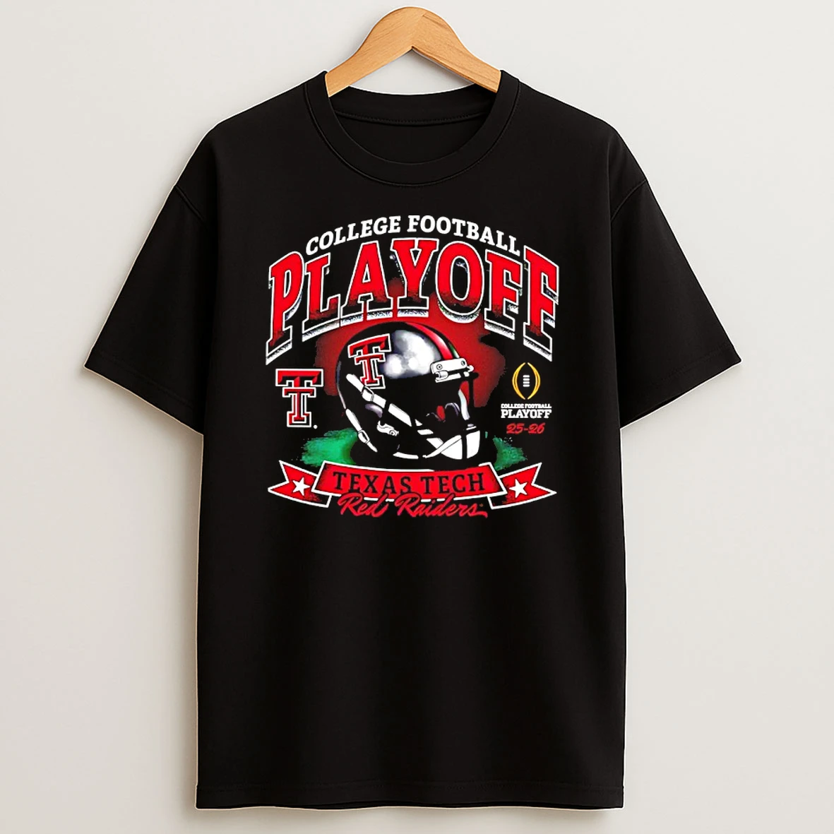 Texas Tech Red Raiders 2025 26 College Football Playoff Participant T Shirt