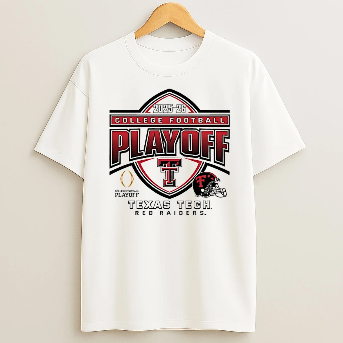 Texas Tech Red Raiders 2025 26 College Football Playoff T Shirt