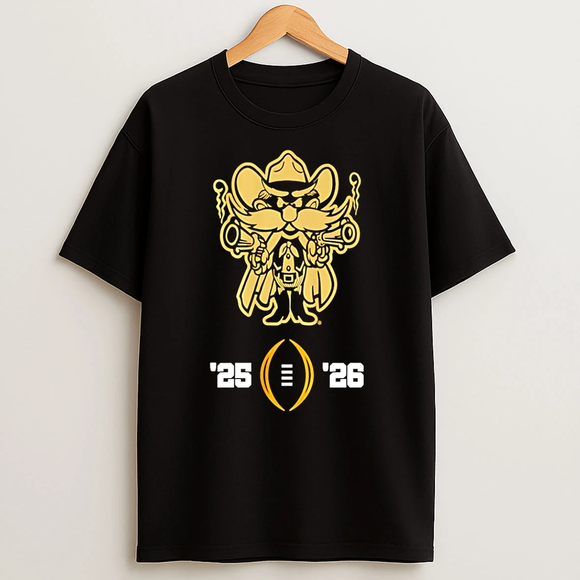 Texas Tech Red Raiders 2025 26 College Football Playoff Logo T Shirt