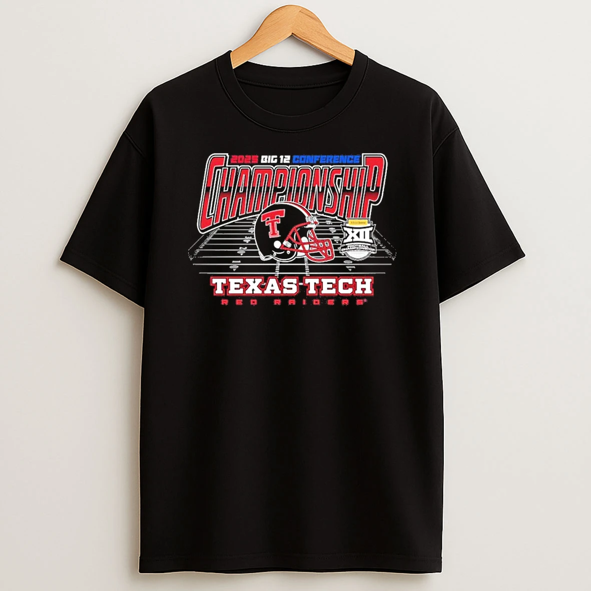 Texas Tech Red Raiders 2025 Big 12 Conference Championship Pay Dirt T Shirt