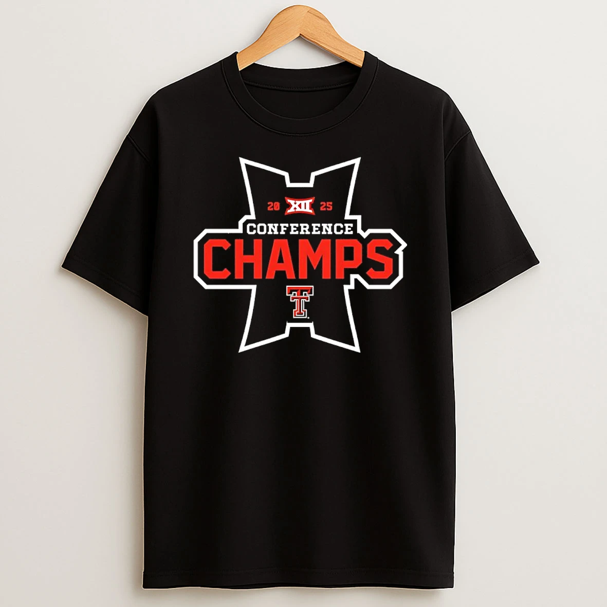 Texas Tech Red Raiders 2025 Big Conference Champions T Shirt