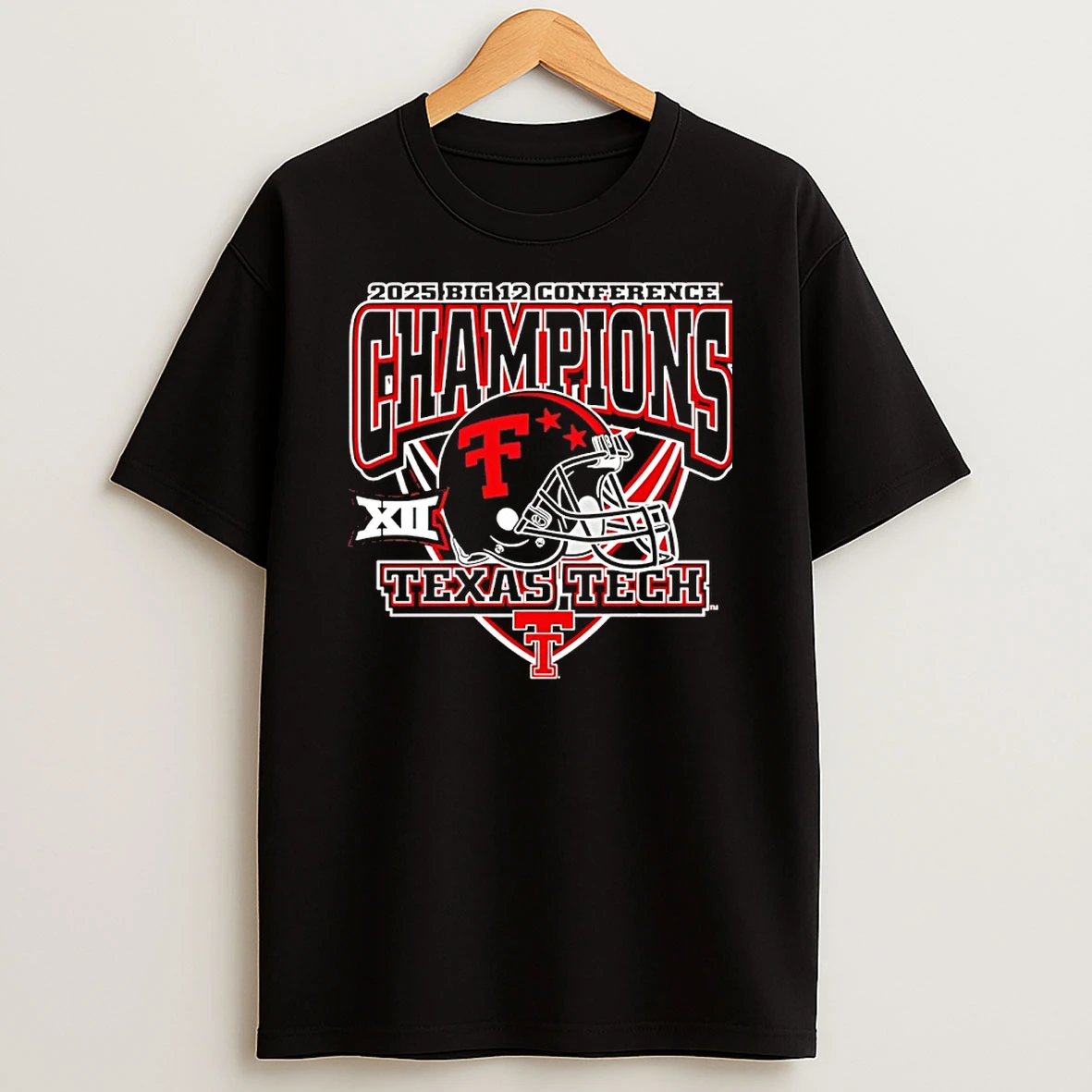 Texas Tech Red Raiders 2025 Big 12 Conference Champions Field Day T Shirt