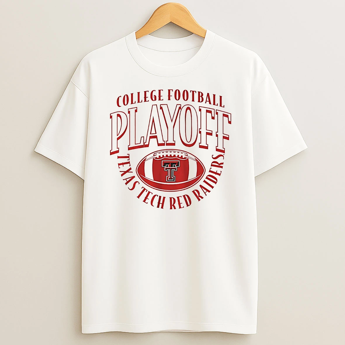 Texas Tech Red Raiders 2025 Cfp Curve T Shirt